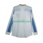 Camisolas de futebol SS Lazio 1999 2000 Retro Equipamento Alternativa Manga Comprida